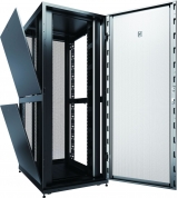 Rack 42U, 800W x 2000H x 1200D, 2 doors, 75% vented rate