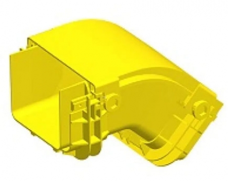 FIBREROUTE 120mm (4.75 inch) 45° Vertical External Bend