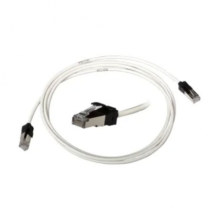 LANmark-6A 28AWG Slimflex Patch Cord S/FTP Cat 6A RJ45 LSZH White 1m, Aginode - Nexans 