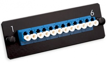 LANmark-OF Adaptor Plate 12 LC Singlemode Blue