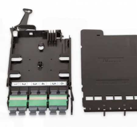 LANmark-OF ENSPACE Adaptor Module 6x MTP Singlemode Key Up Key Down Green