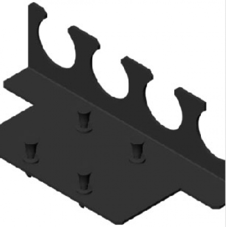 LANmark-OF ENSPACE Patch Panel Cable Bracket 1U 4 slots