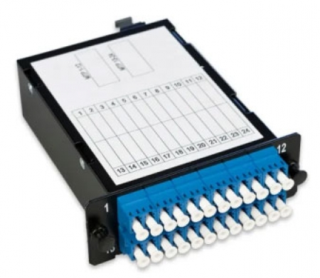 LANmark-OF Plug&Play Ultra Low Loss Module Female Straight 24 LC SM Blue