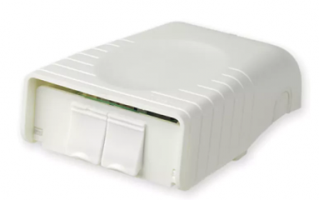 Modular OF Splicing Outlet 45X45 for 2 Snap-in adaptors